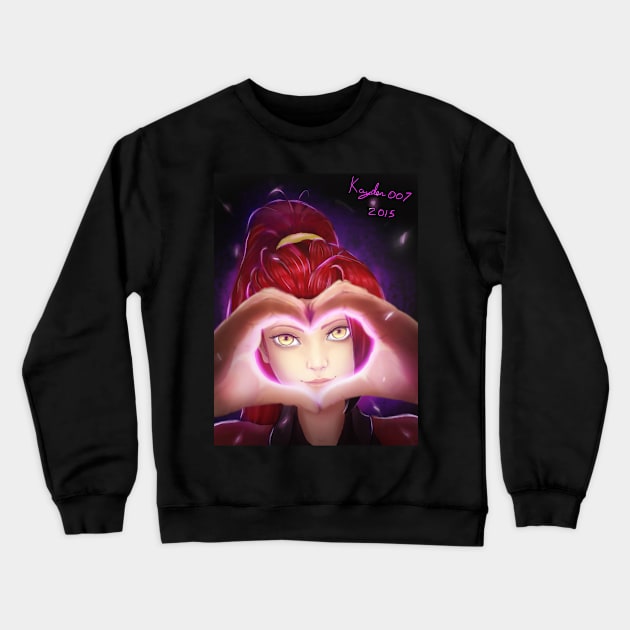 Heart Crewneck Sweatshirt by FinalKayden